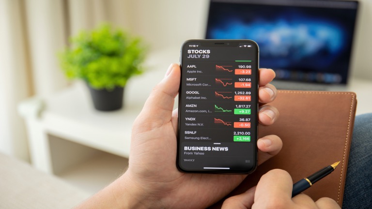 Stock prices for July 2020